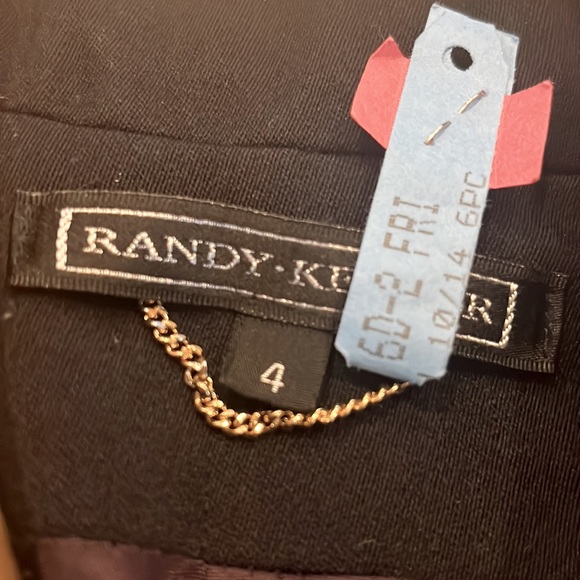 Randy Kemper Navy and Gold Detailed Blazer - Picture 2 of 4